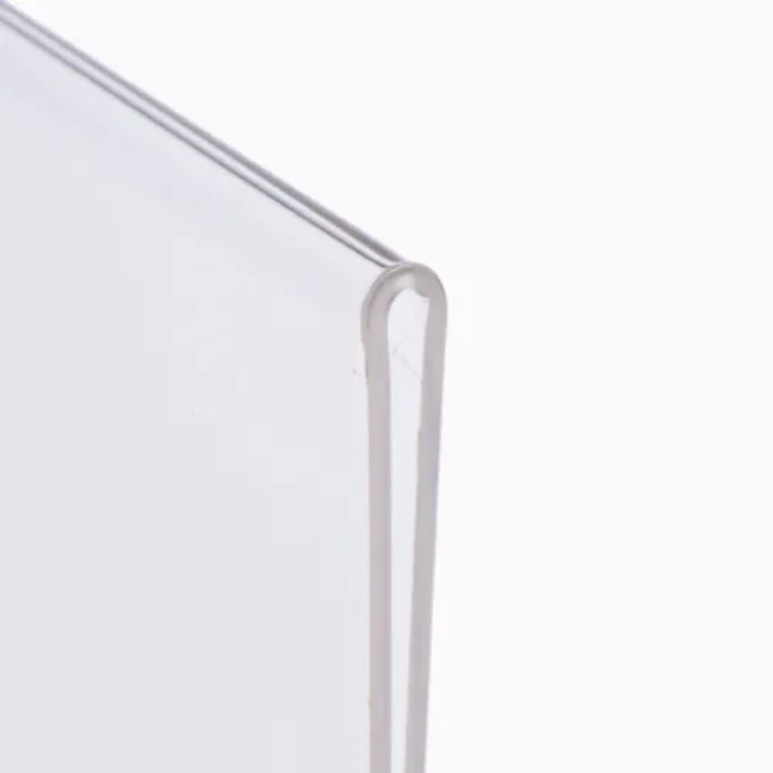 12 Photo Frames Acrylic Easel Vertical Slanted Plastic Table Sign Stand USA 5×7