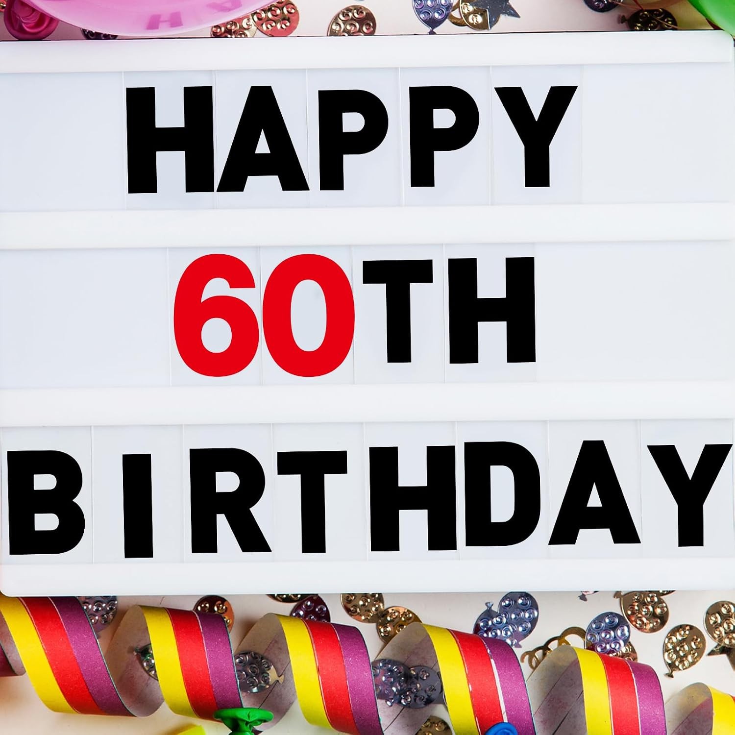 6″ and 7″ Flexible Black Outdoor Portable Sign Letters Set of 300 Pcs Marquee