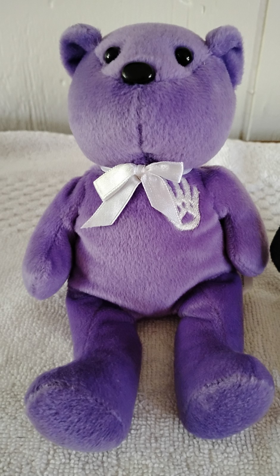 Lot of 2 Promotional Plush Bears for “The Hunger Site” /”The Rescue Site” RARE