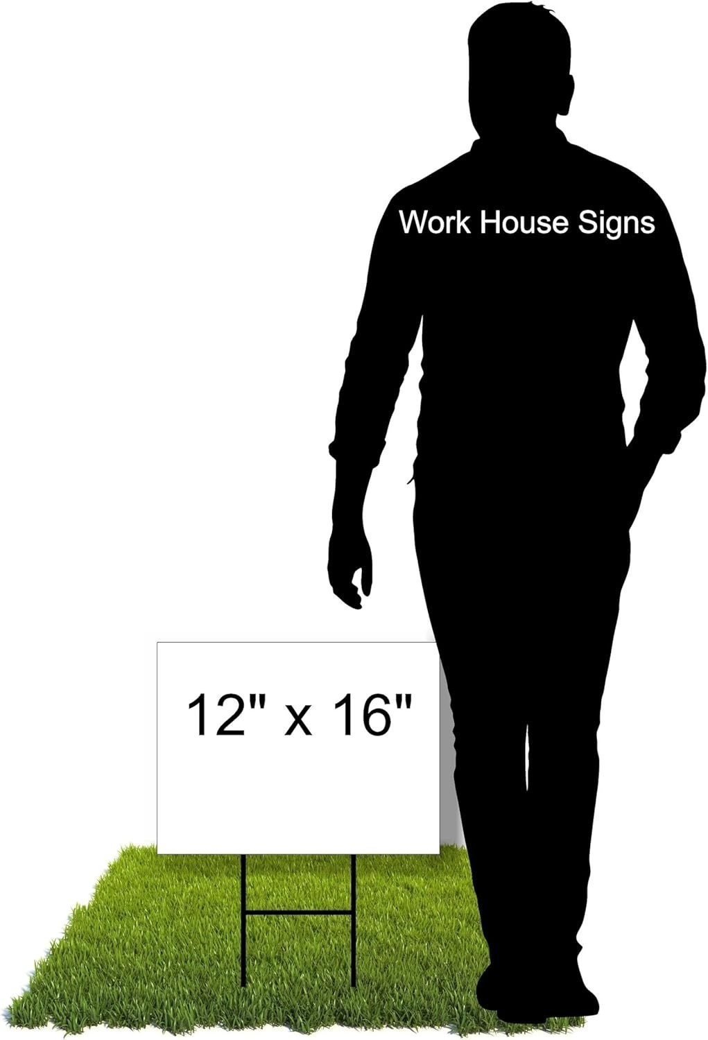 Eco-Friendly Double-Sided 12×16″ Yard Sign: My Dog Is Smarter Than Trump Biden