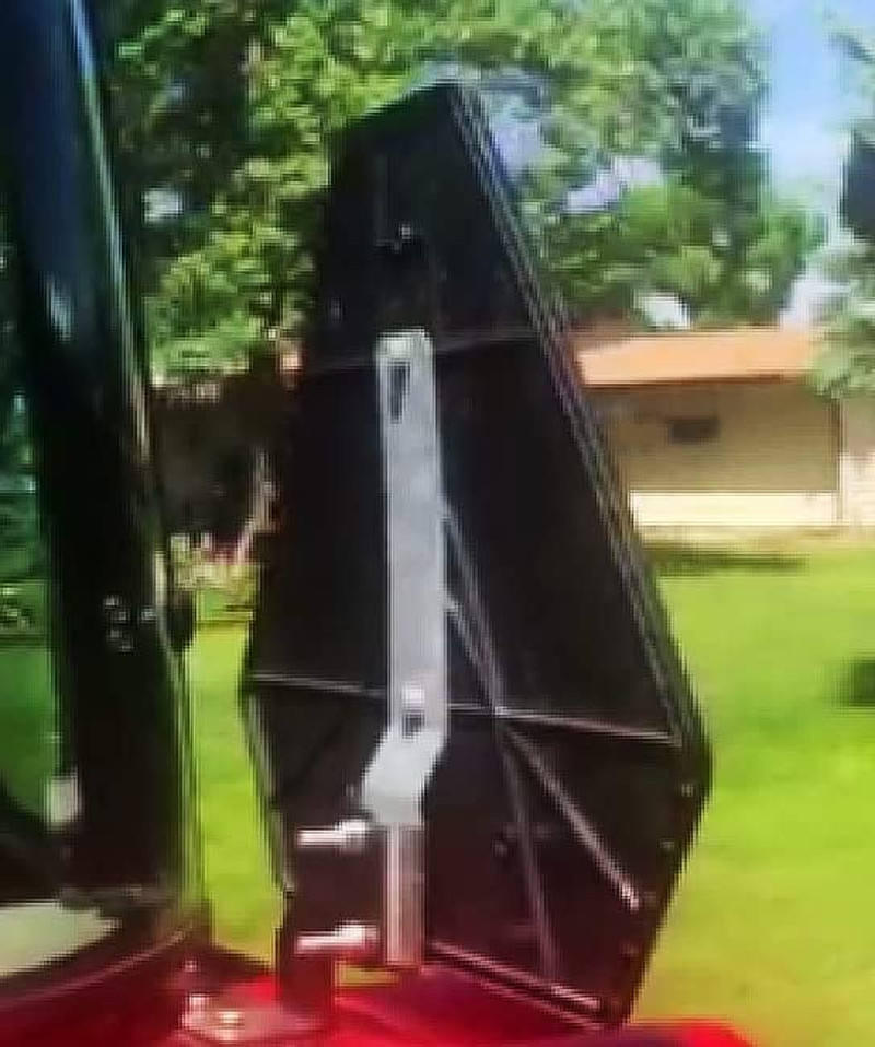 Slow Moving Vehicle Triangle Sign Mounting Kit for Golf Cart Includes 1 Tractor