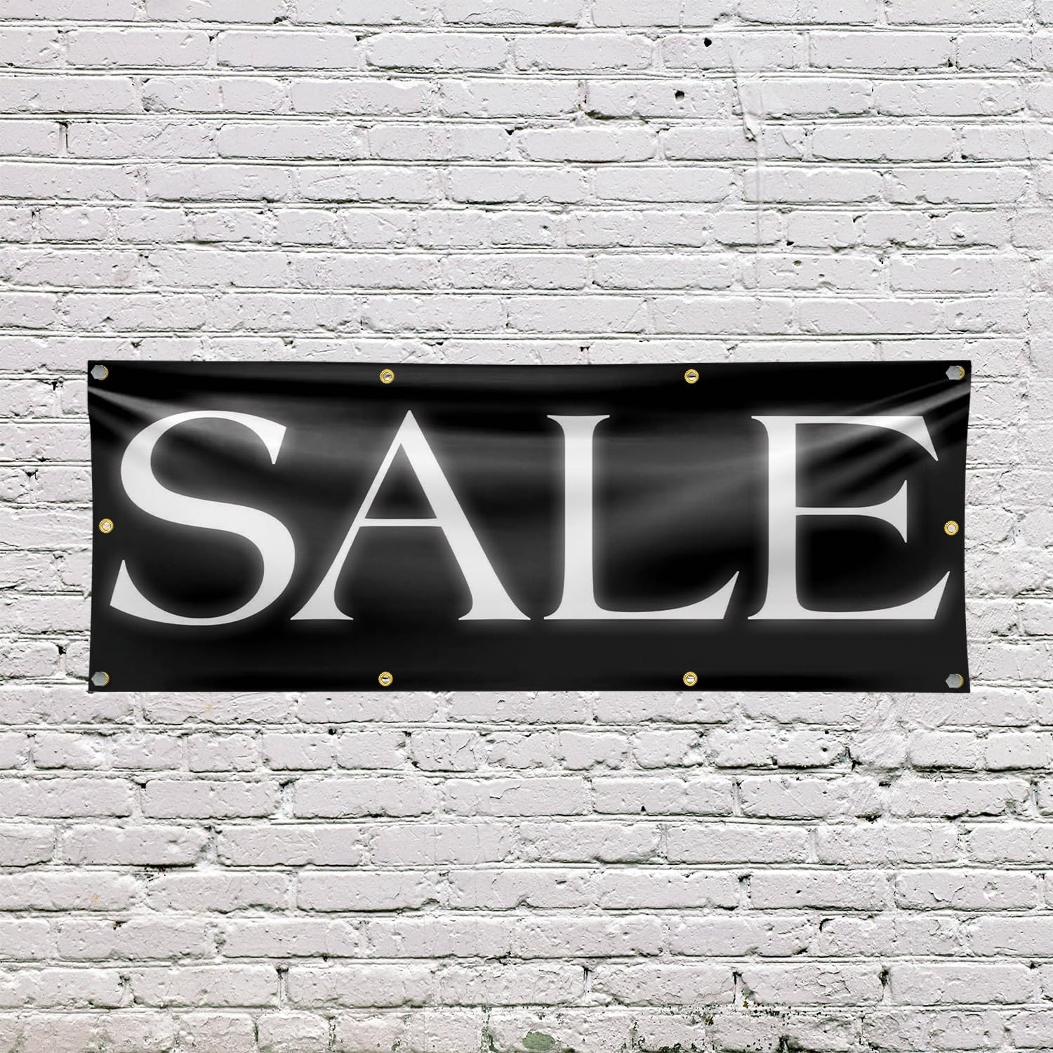 SignMission B-96-30847 Sale Banner 36 x 96 Inch 13 oz Vinyl Metal Grommets Made
