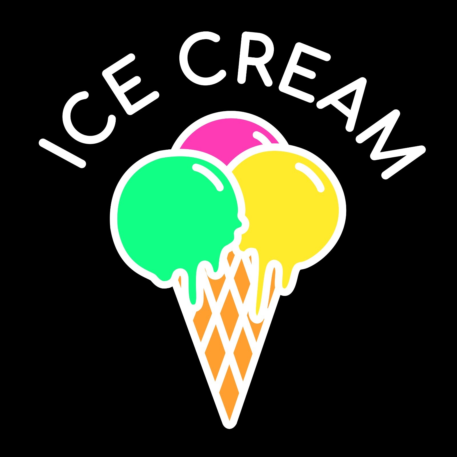 Pro-Lite *NEW* LED NANO SIGN – Ice Cream