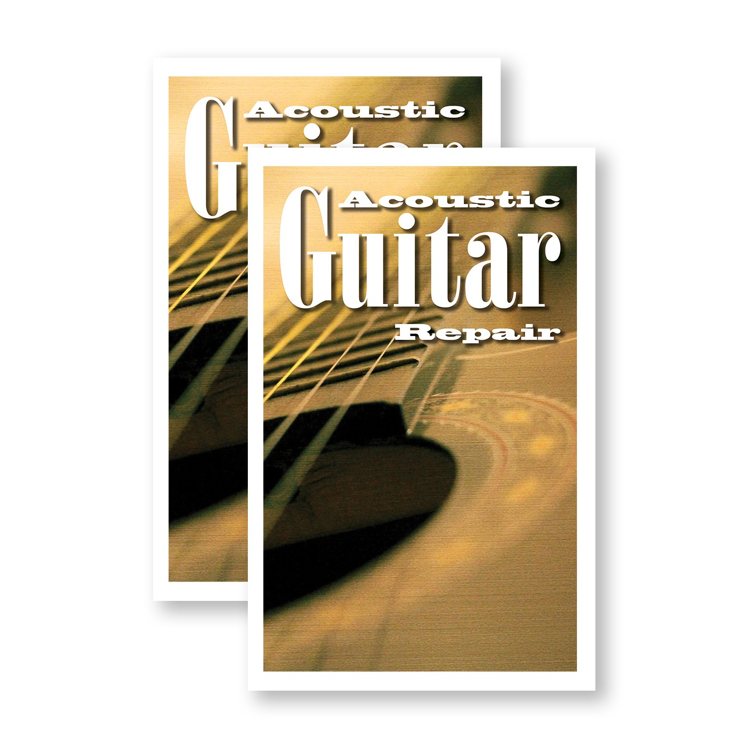 Acoustic Guitar Repair Heavy Duty A-Frame Sidewalk Sign Pro Instrument String