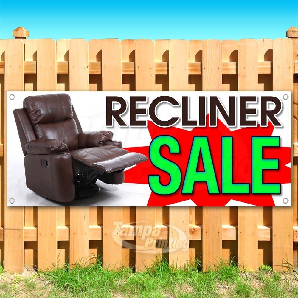 RECLINER SALE Advertising Furniture Home Vinyl Banner Flag Sign USA SB11203
