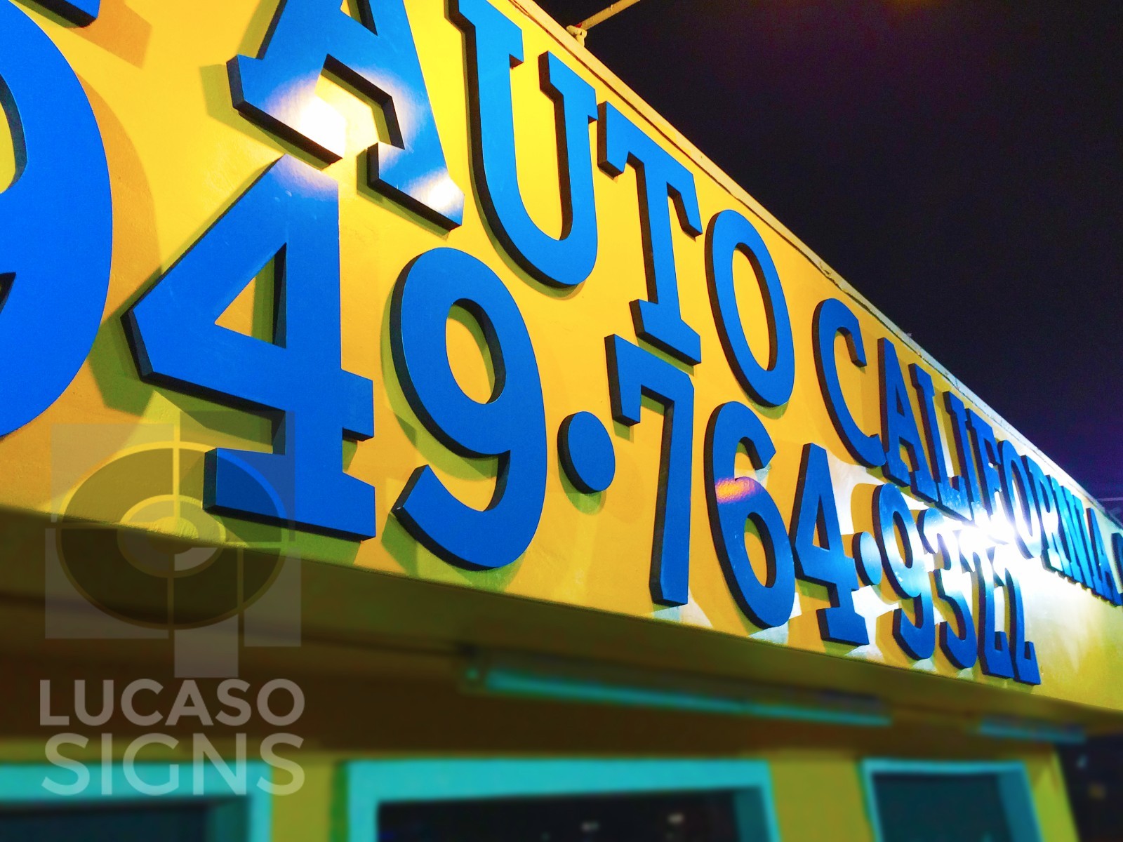 Business Custom Foam Sign letters 18 Inch Acrylic Faces Outdoor Economic Signage