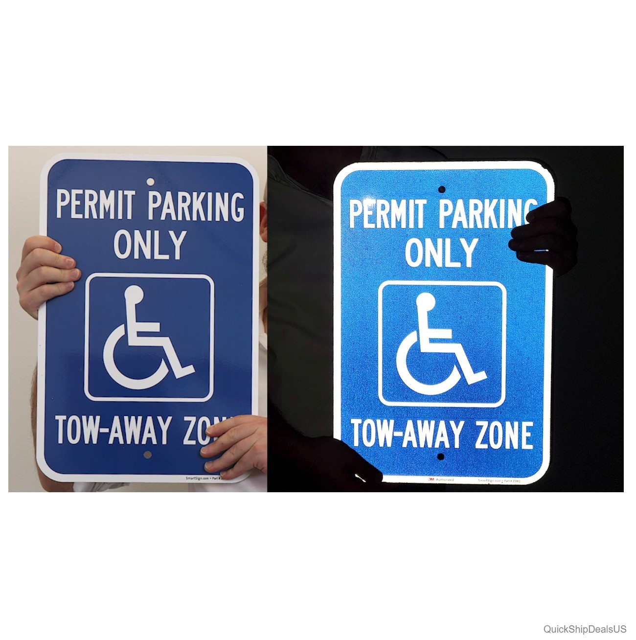 Private Drive Sign 12 x 18 Aluminum Reflective Black on White Engineer Grade