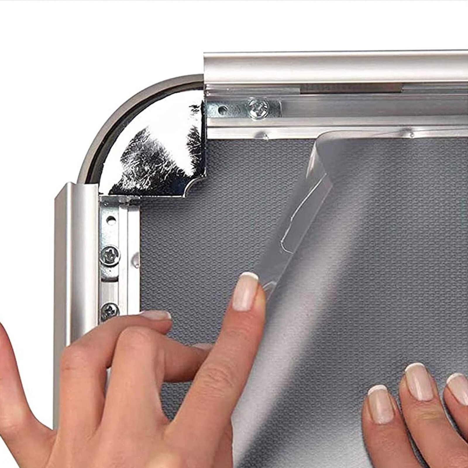 Anti-Reflex PET Cover 11×17″ Clear Lens for Business Slide-In Snap Poster Frames