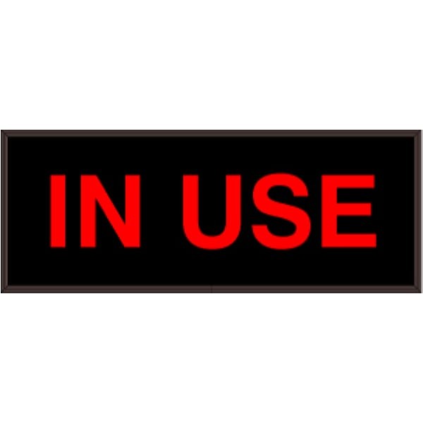 Signal-Tech 32467 PHX718R-195/120-277VAC IN USE Outdoor Sign