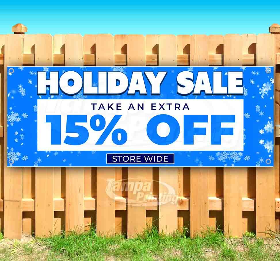HOLIDAY SALE 15% OFF Advertising Vinyl Banner Flag Sign Many Sizes USA DEALS