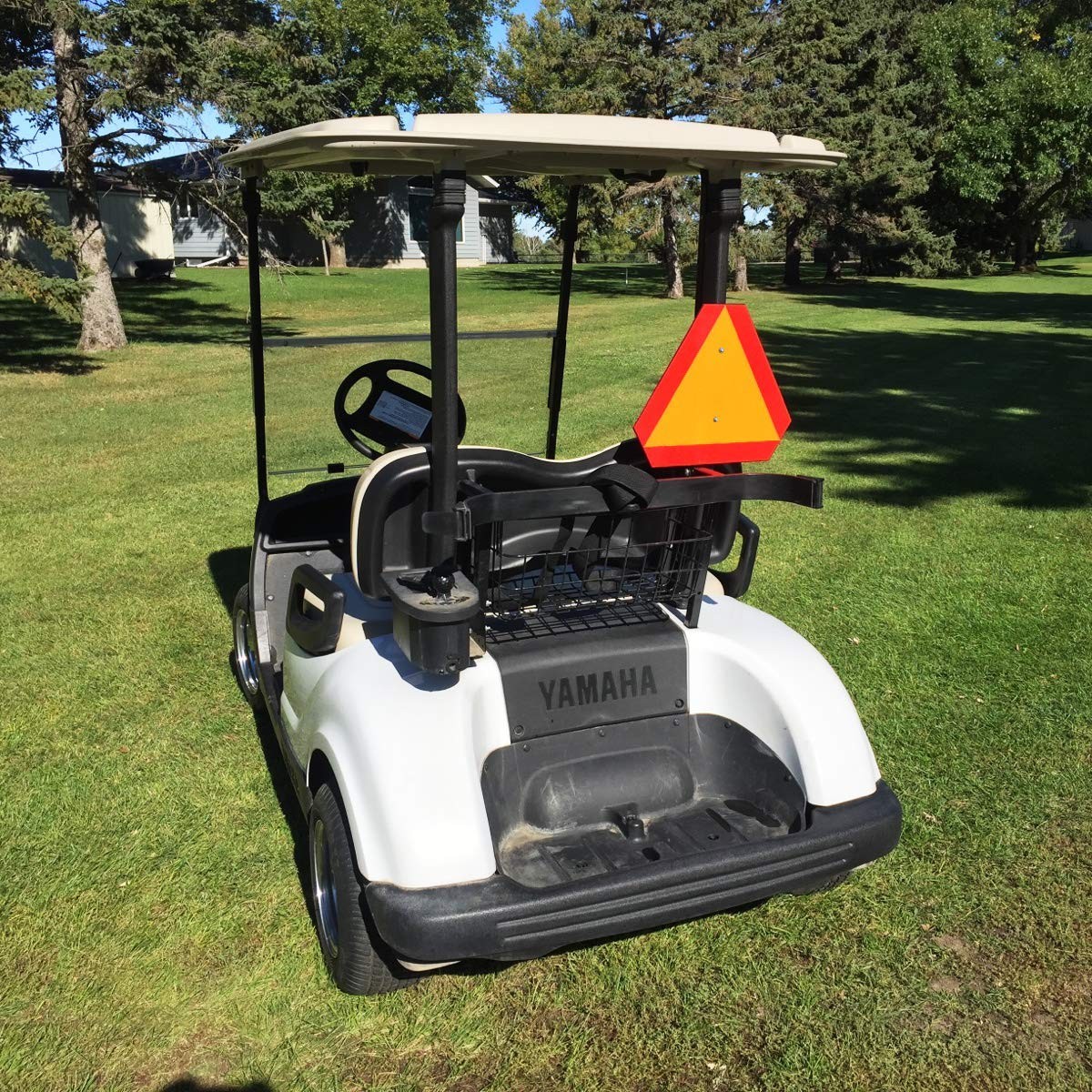 1 PCS K7590SFT14 Slow Moving Vehicle ASAE S276.4 Sign 14×16 In Reflective