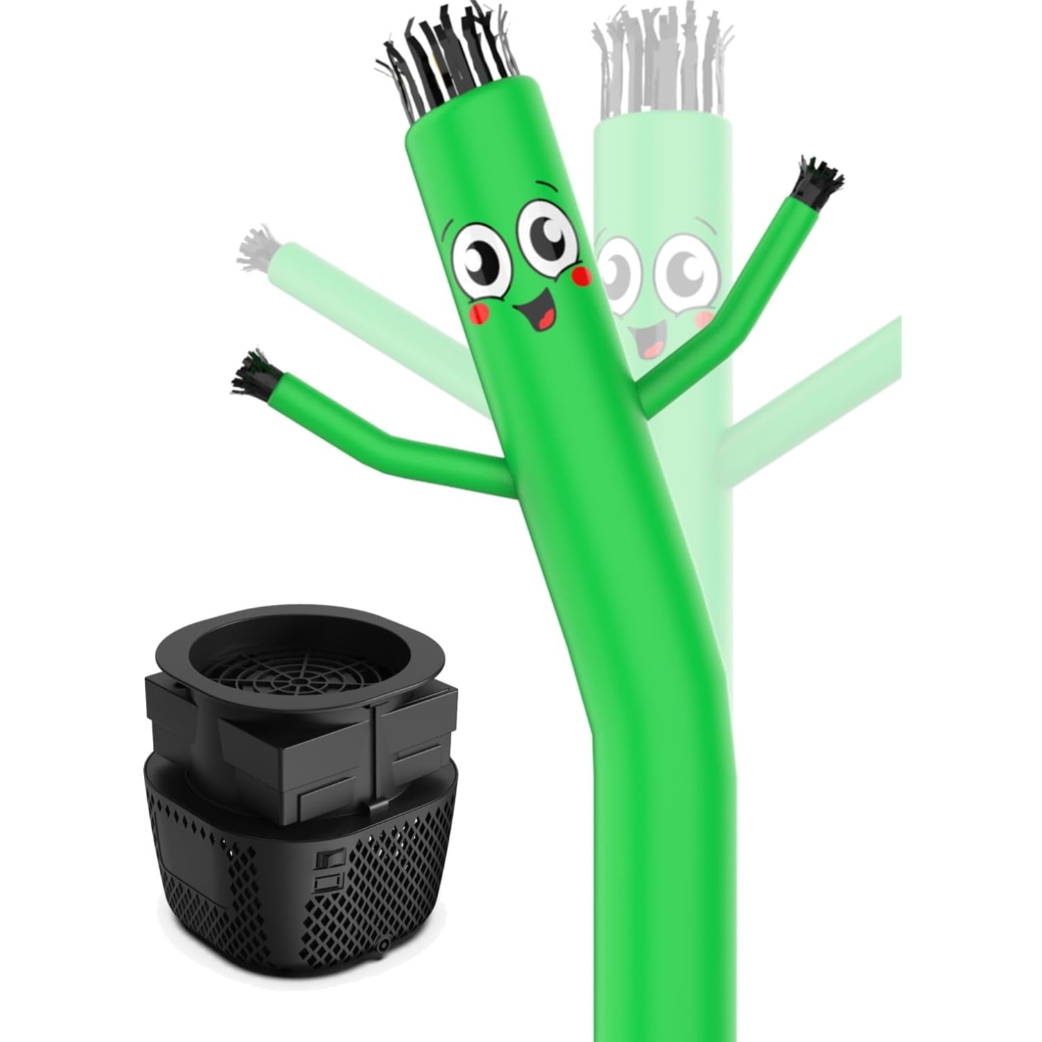 Puligoth 6 Ft Inflatable Tube Man Green With Blower Fan