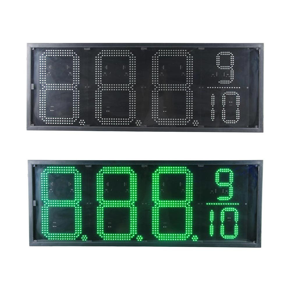 Multicolor 10″ LED GAS STATION Electronic Fuel PRICE SIGN 88889
