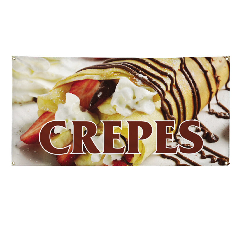 Vinyl Banner Multiple Sizes Crepes Outdoor Advertising Printing D Outdoor