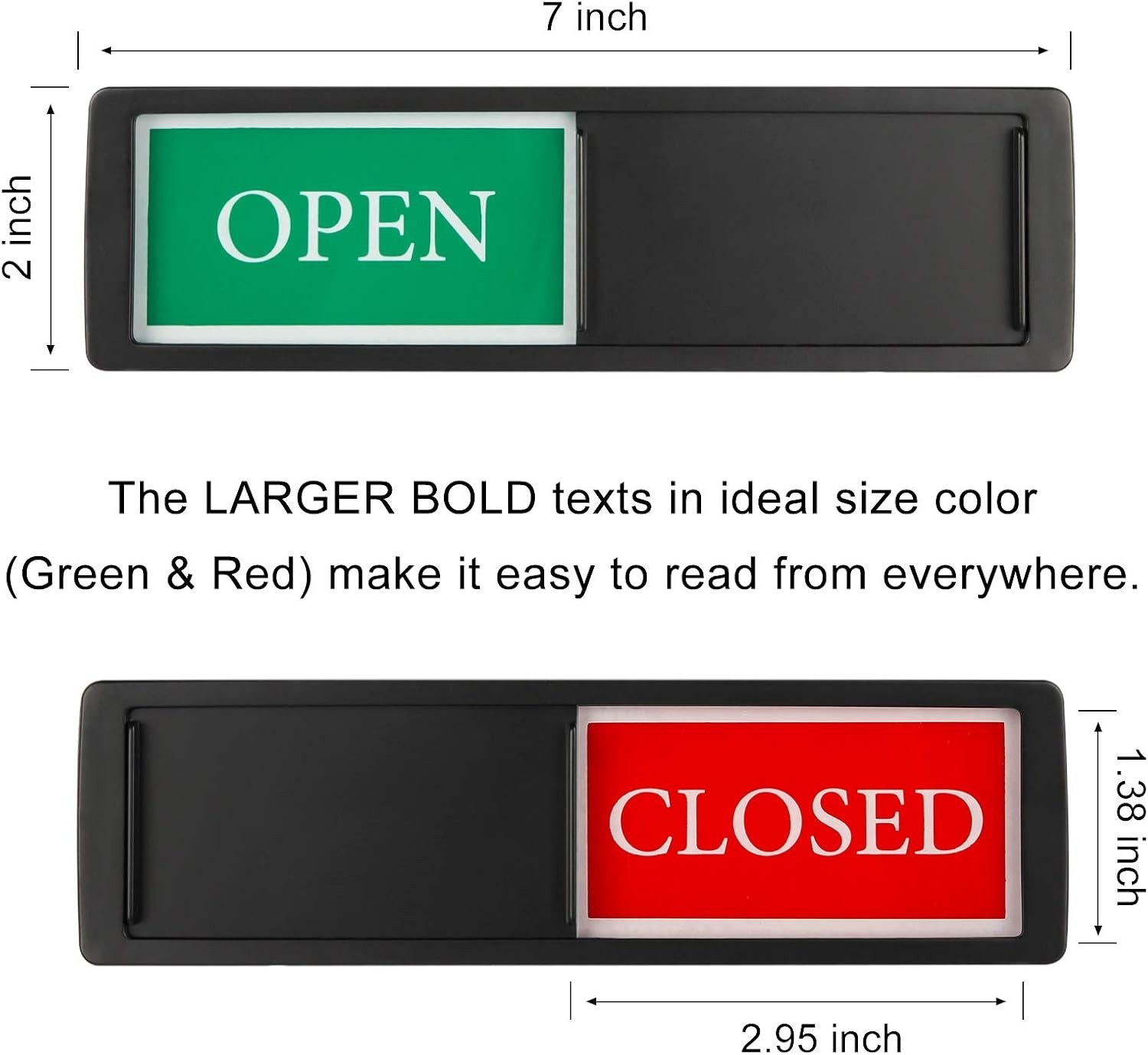 Open Sign For Business, Open Closed Slide Door Sign for Office Store Private …