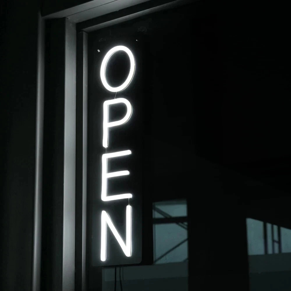Ultra Bright 16″ LED Neon Open Sign for Retail Store, Bar, Salon, Restaurant