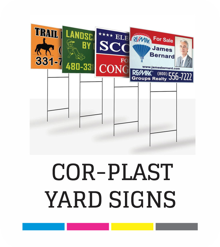 Full Color Corrugated Plastic Real Estate / Yard Sign – FREE SHIPPING