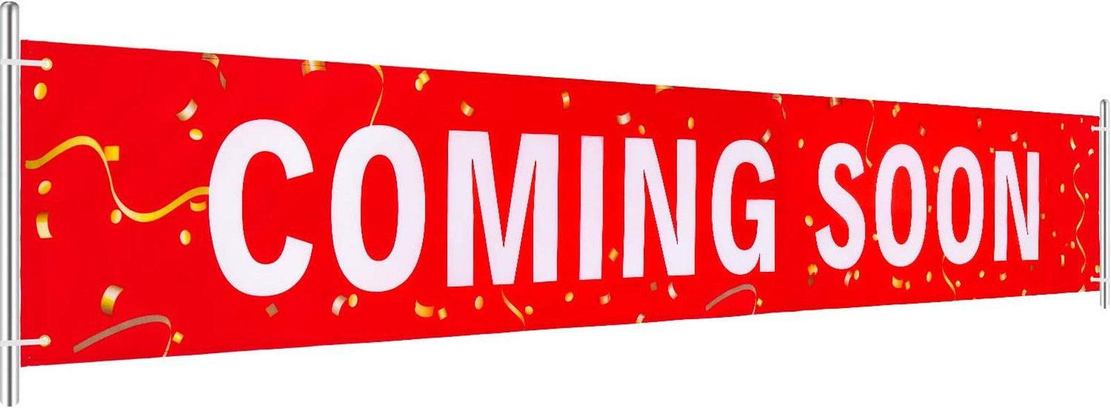 Large Coming Soon Sign Banner Outdoor Indoor Signs Polyester Oxford Cloth Coming