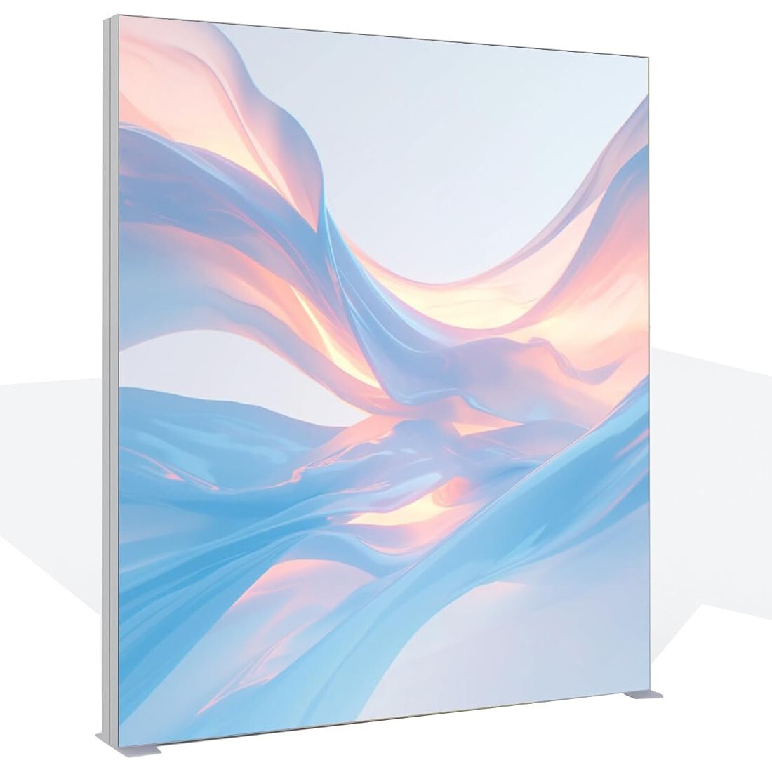 8x8ft LED Frameless Fabric Light Box Illuminated Advertising Trade Show Display