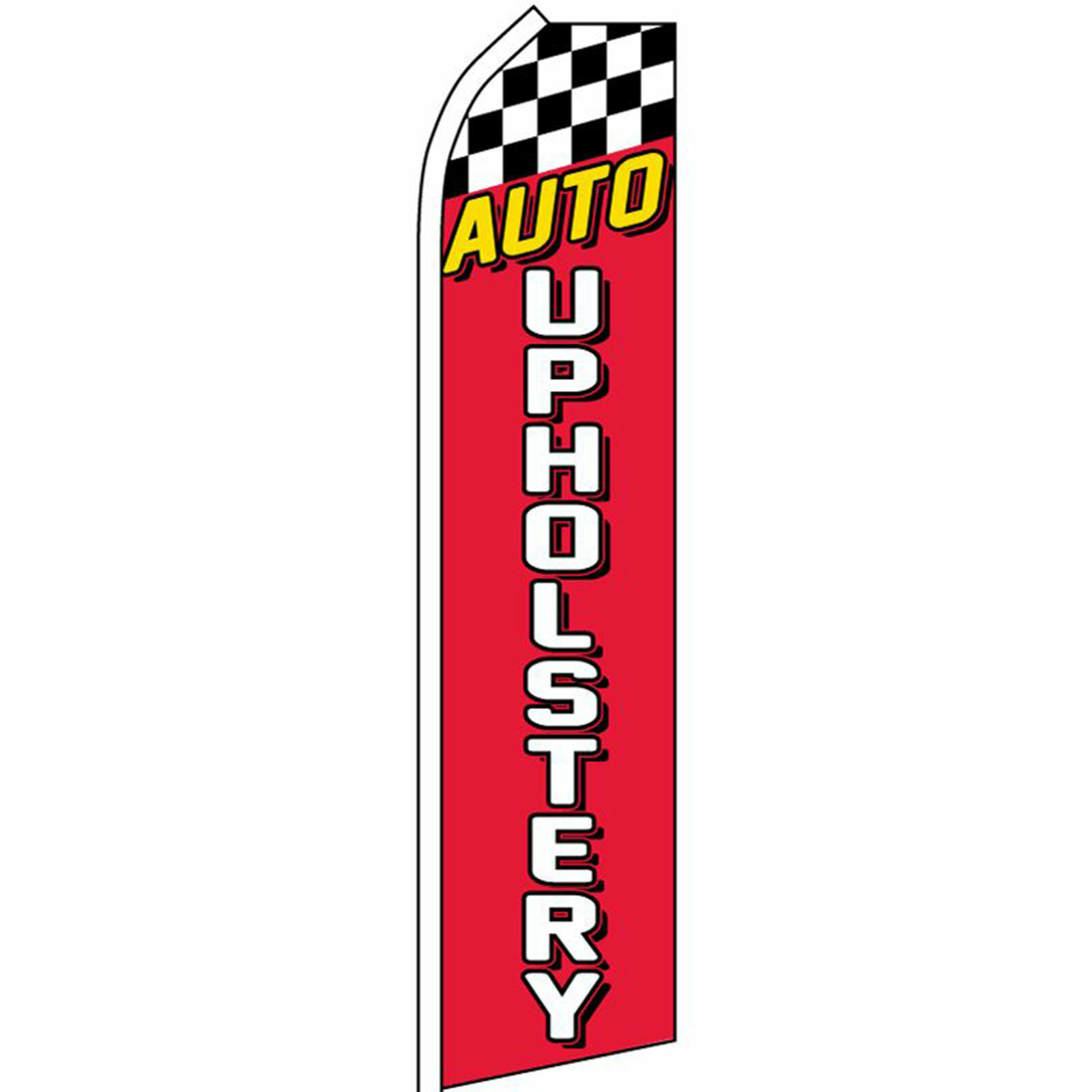 Auto Upholstery Flag Flutter Feather Banner Swooper Bundle Kit