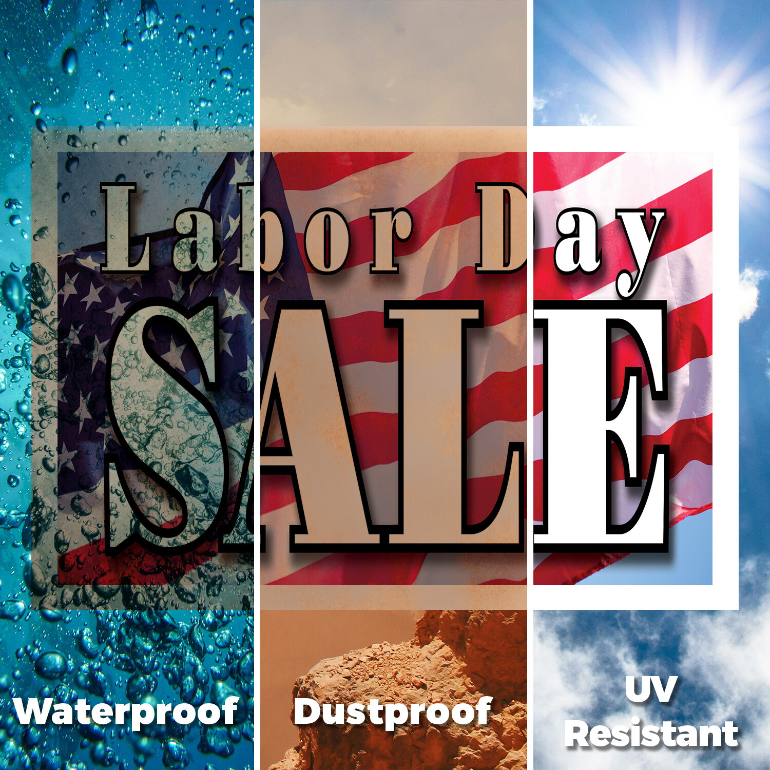 Labor Day Sale Yard Sign Seasonal Promotions, Retail Discounts, Event Marketing