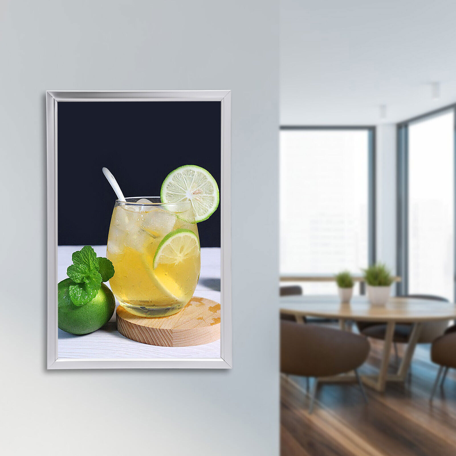 24″x18″ LED Light Box Backlit Movie Poster Art Picture Frame Advertising Display