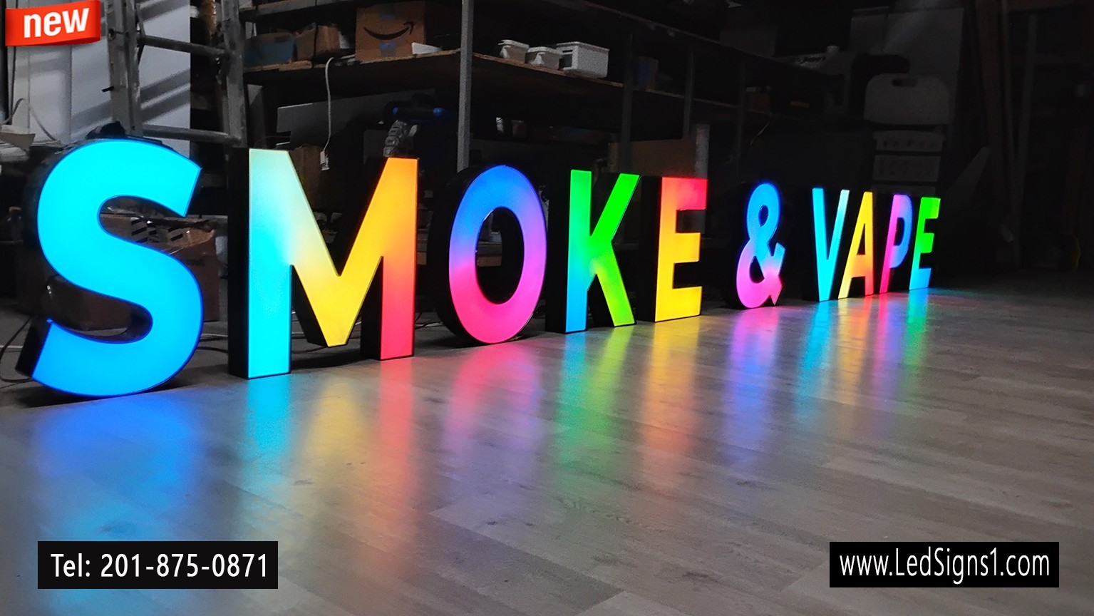 New Magic Color Changing RGB Channel Letter, 24 Inches ( Read Description )