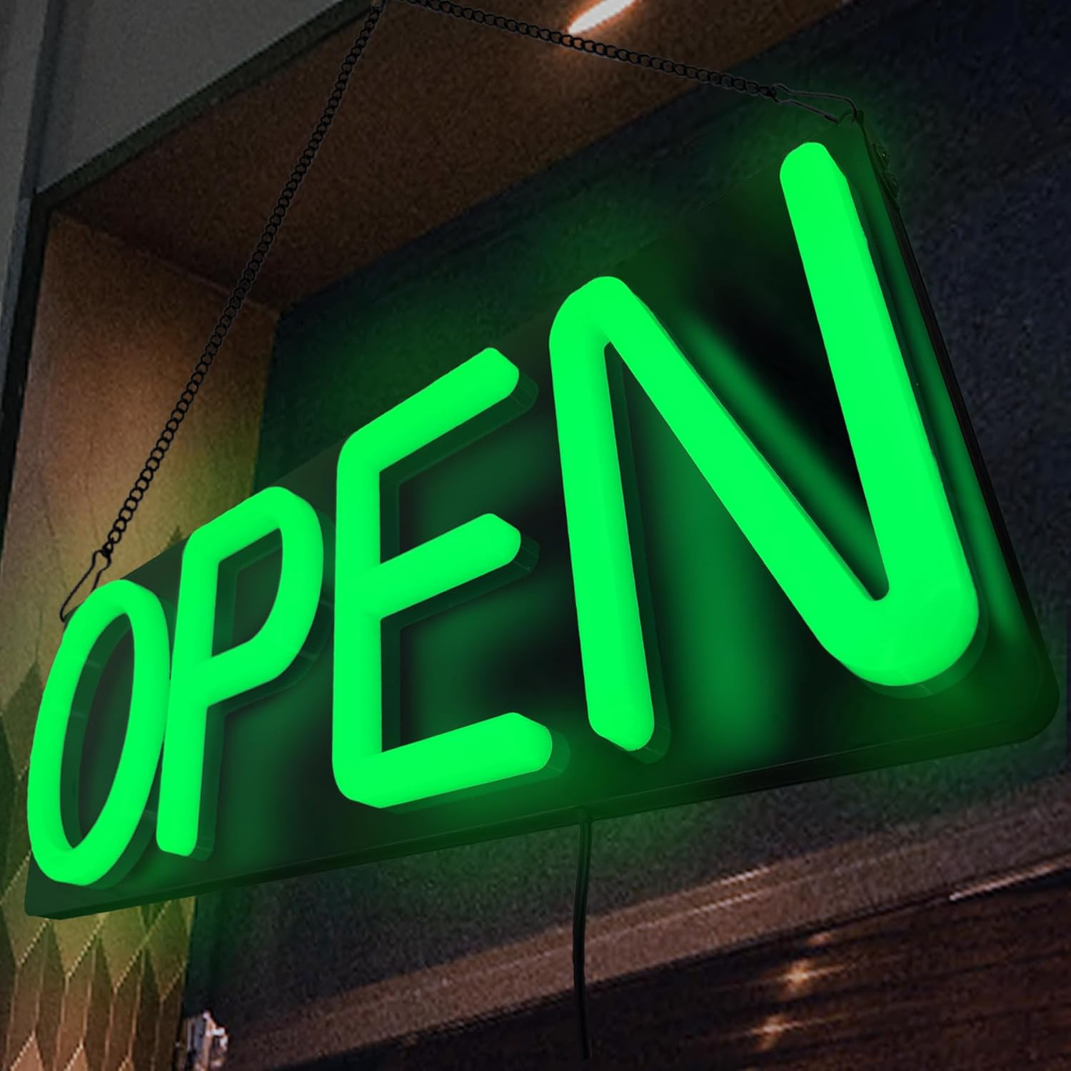 Open Signs for Business,Neon Open Sign Led,20X7 Inch with Remote Control,Bright