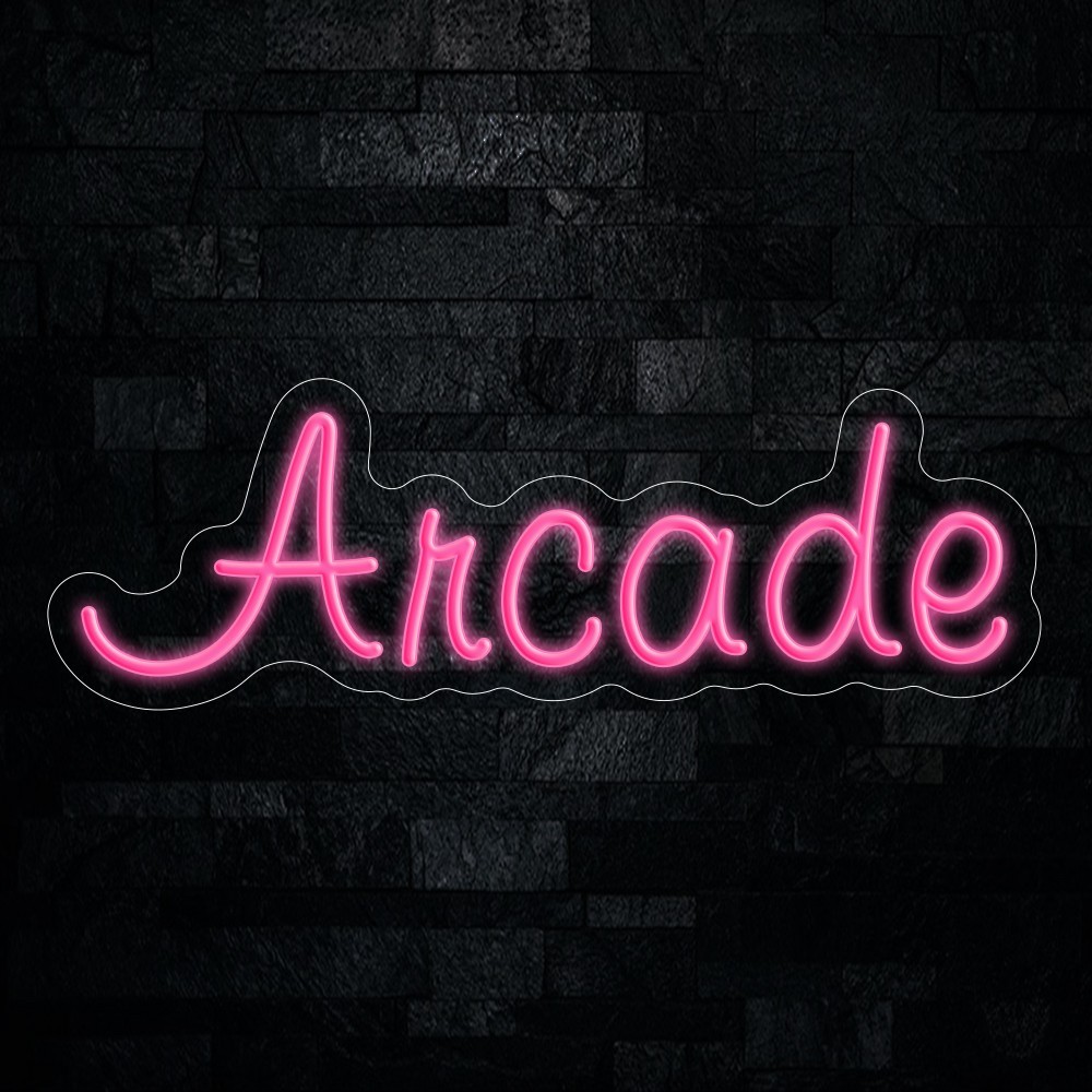 Arcade LED Neon Sign 21″L x 7″H #20108