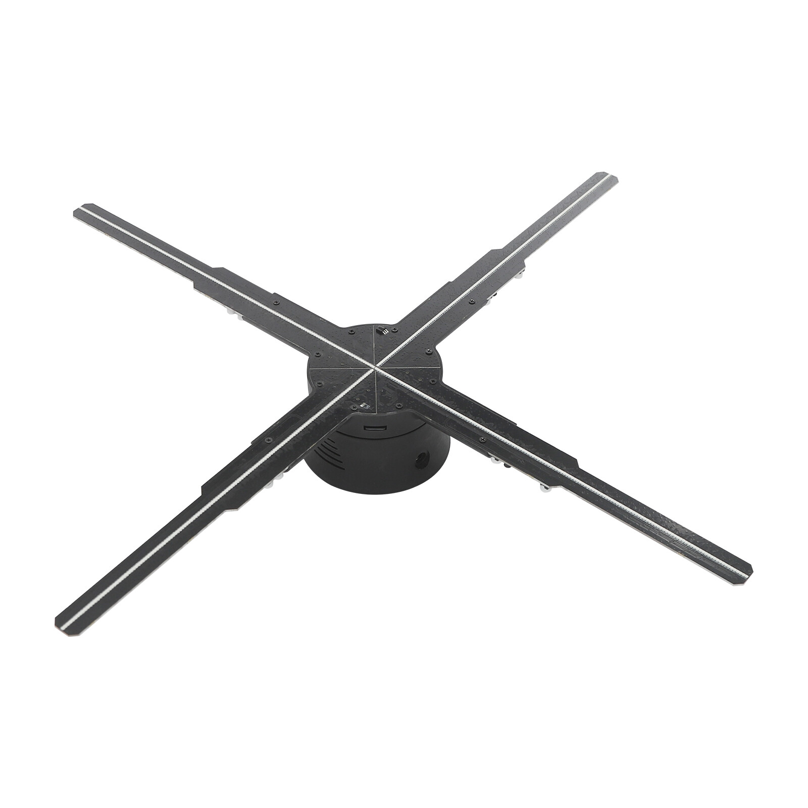 3D Hologram Fan 20in 1600*552 Remote/APP 3D Projector Fan w/552 LED Light Beads