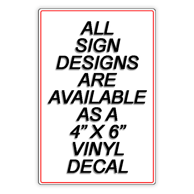 No Loitering Is Allowed On Or In Front Of These Premises Metal Sign 5 SIZES SL01