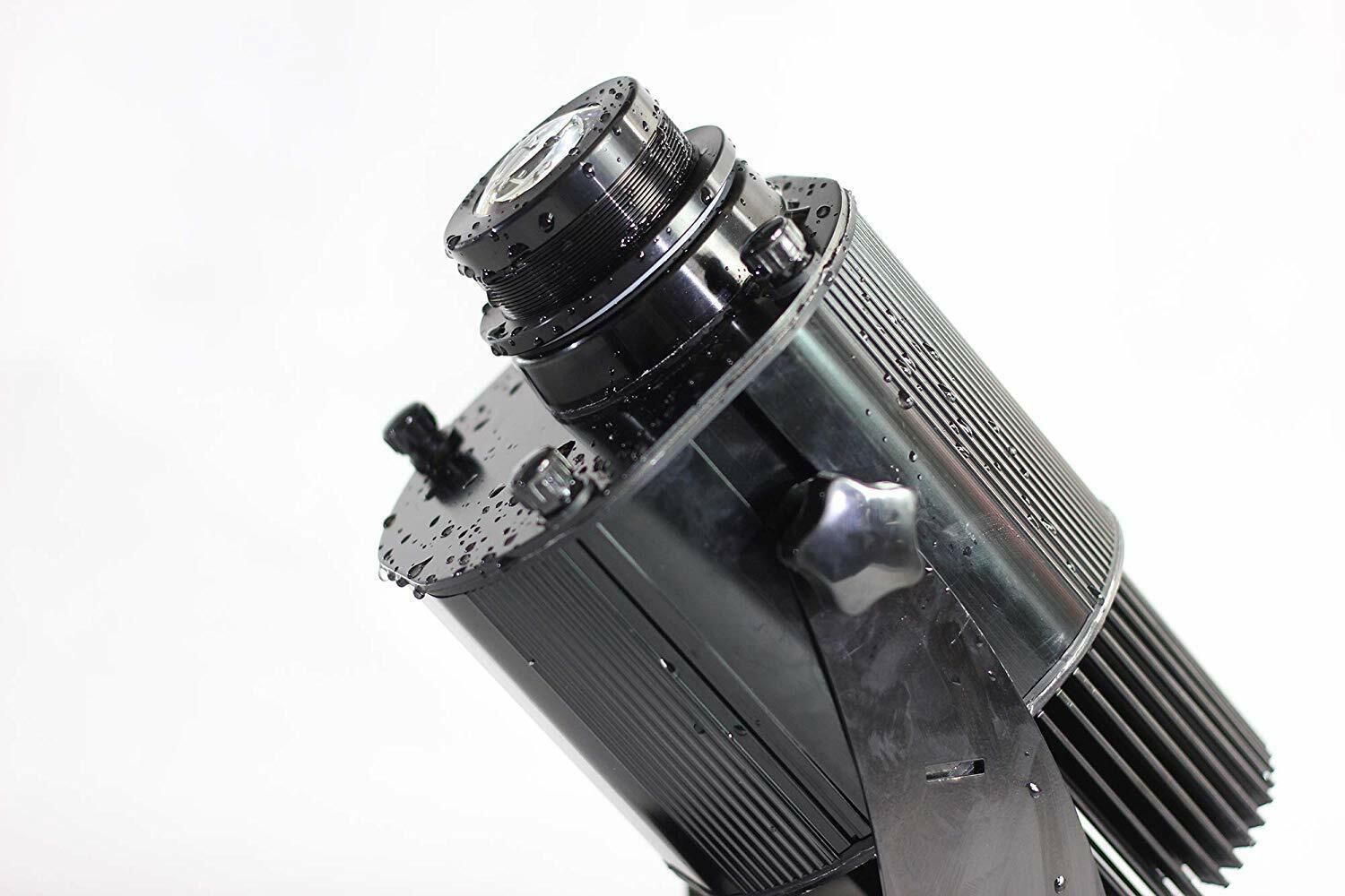 40W Outdoor Black Desktop Mountable LED Gobo Projector Advertising Logo Light