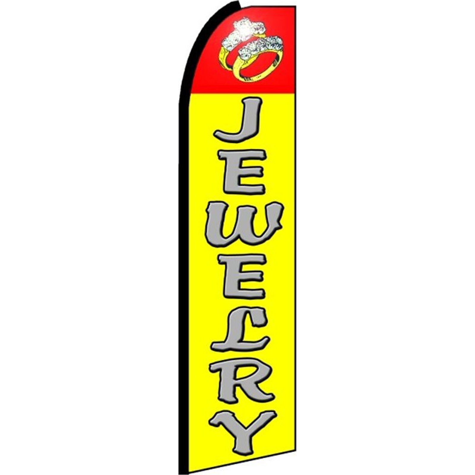 Jewelry 2 1/2 ft X 11 1/2 ft Windless Flag