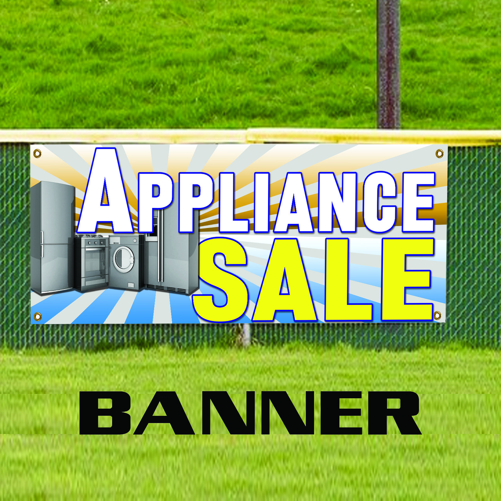 Appliance Sale Vinyl Banner Fridge Oven Home Appliance Stores Advertising Banner