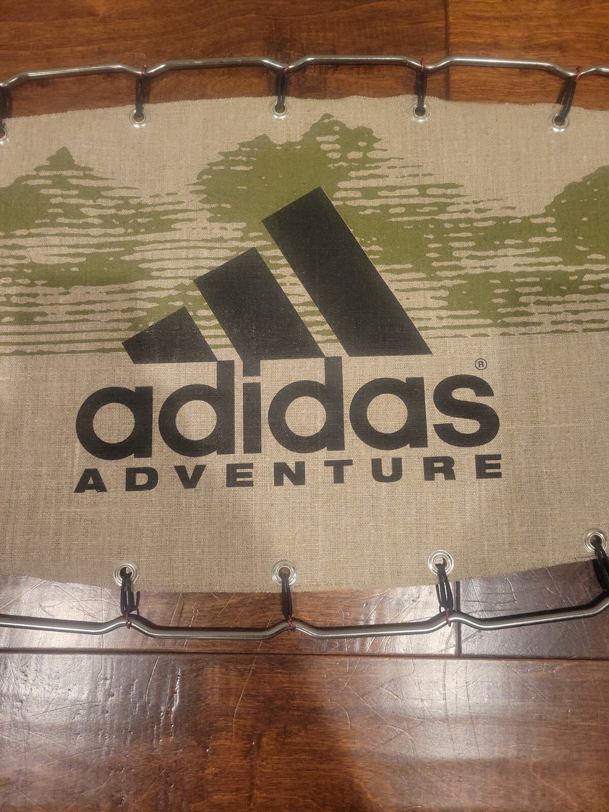 Adidas Adventure Display Signage 2- Sided Cloth Material