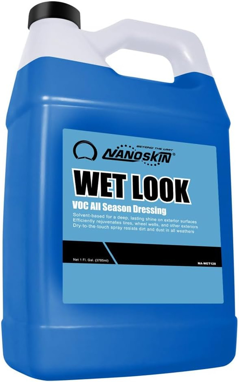 WET LOOK All Season Dressing 1 Gallon – Exterior Rubber & Plastic Solvent Based