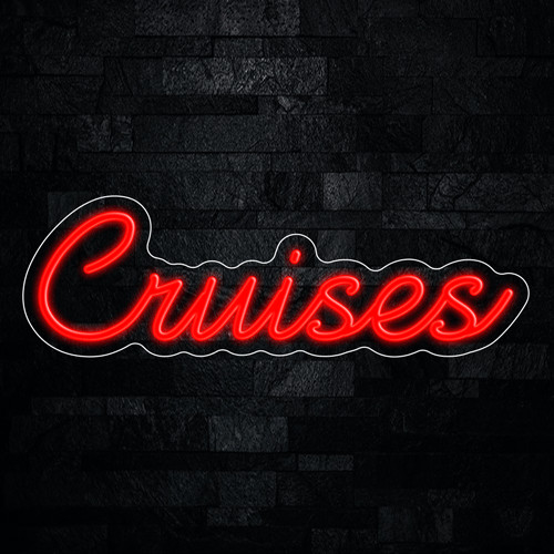 Cruises LED Neon Sign 22″L x 7″H #33045