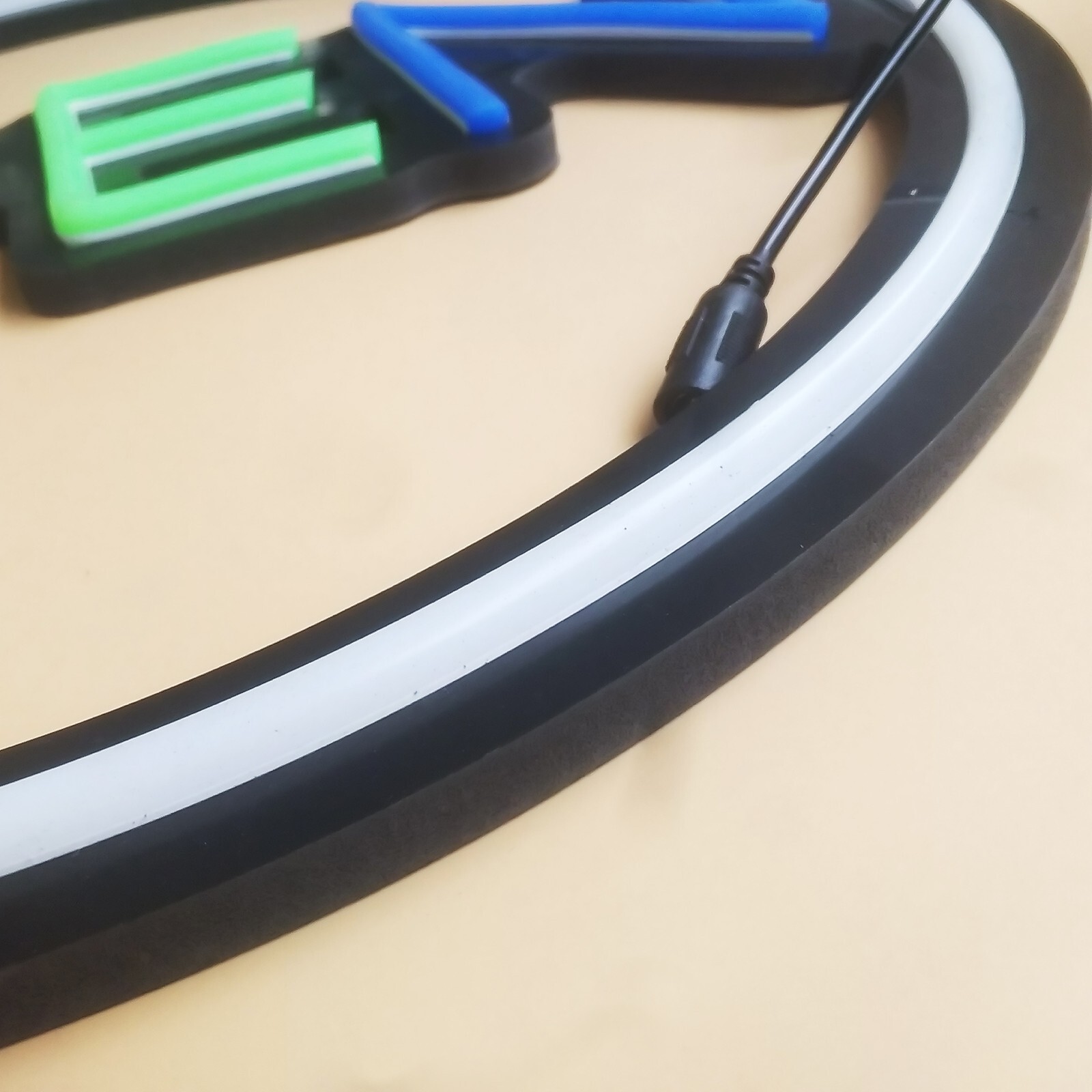 OPEN sign 12V LED Neon Tube Light Dream Full Color addressable Halo Circle Ring