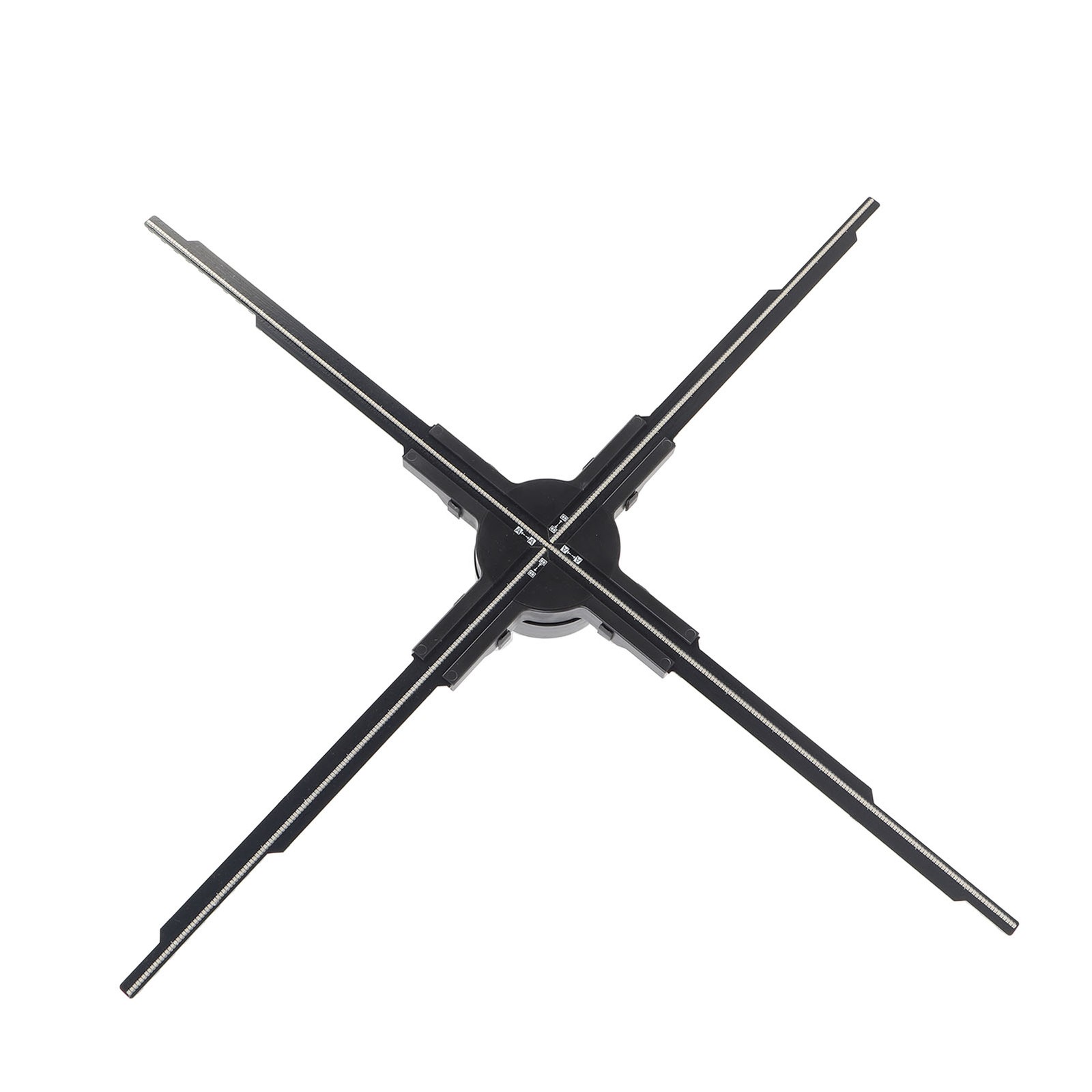 3D Hologram Fan 640 LED Brightness WiFi App Control For Exhibition RCUD JKCX
