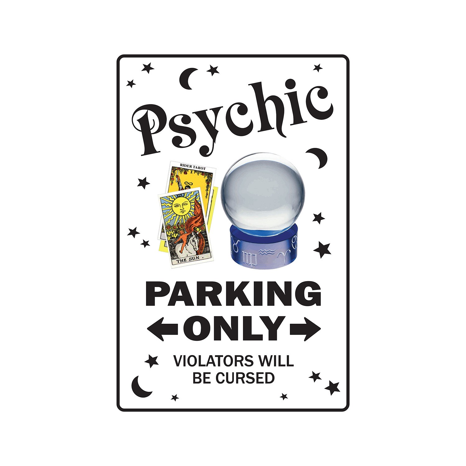 PSYCHIC Sign Or Decals parking palm reading gypsy tarot reader palmist fortune