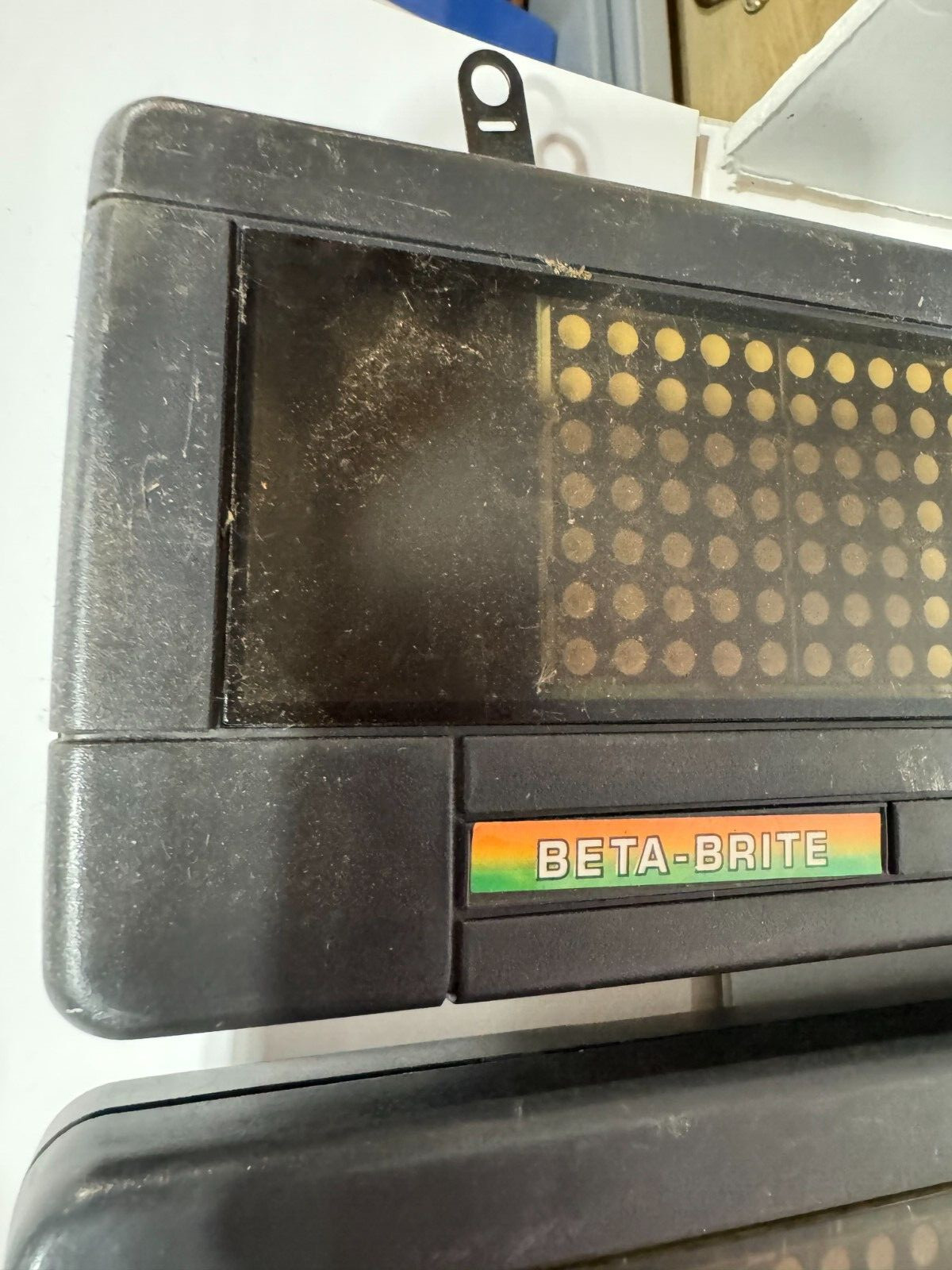 Beta Brite Electronic Color Message Display Untested