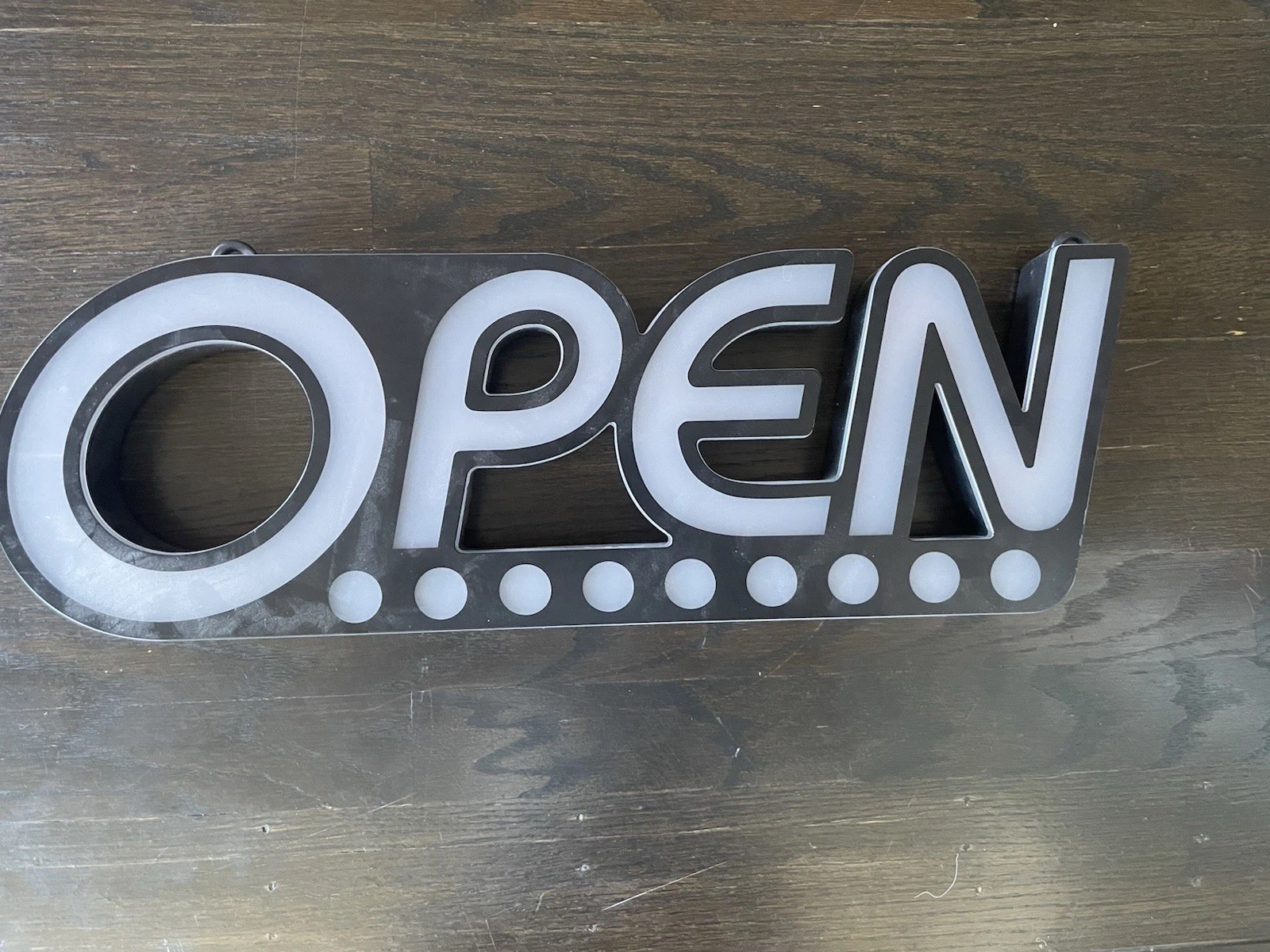 Bright LED OPEN Sign – Eye-Catching Neon Look – Great for Stores