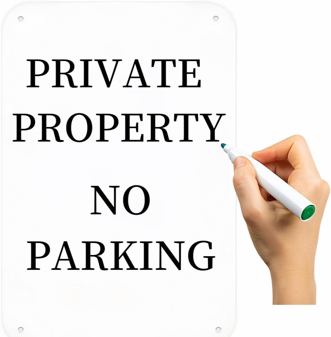 2-Pack White Sign Blanks, 14″X 10″ .04″ Aluminum