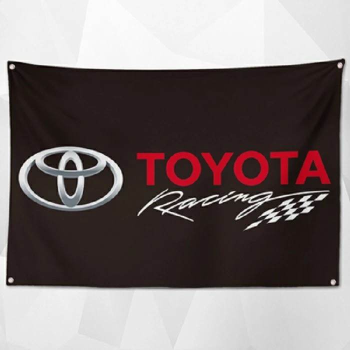 TOYOTA Racing 150cm x 90cm Banner Garage Sign JDM #8314