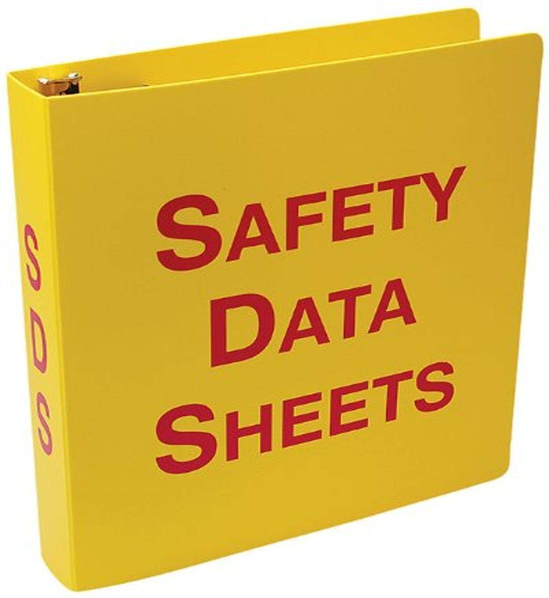 Accuform Zrs643 Binder Red/Yellow 12 In. W English