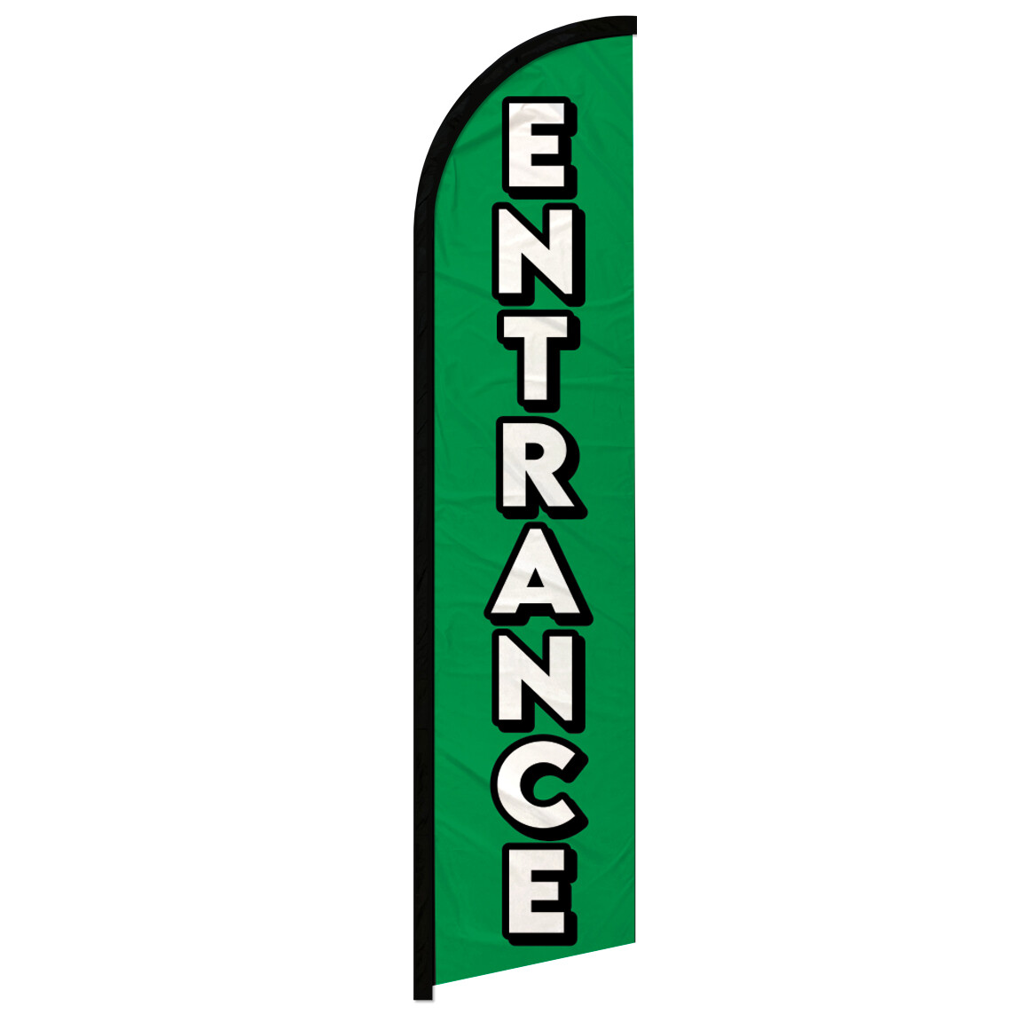 Entrance Windless Advertising Swooper Flag Event Signs
