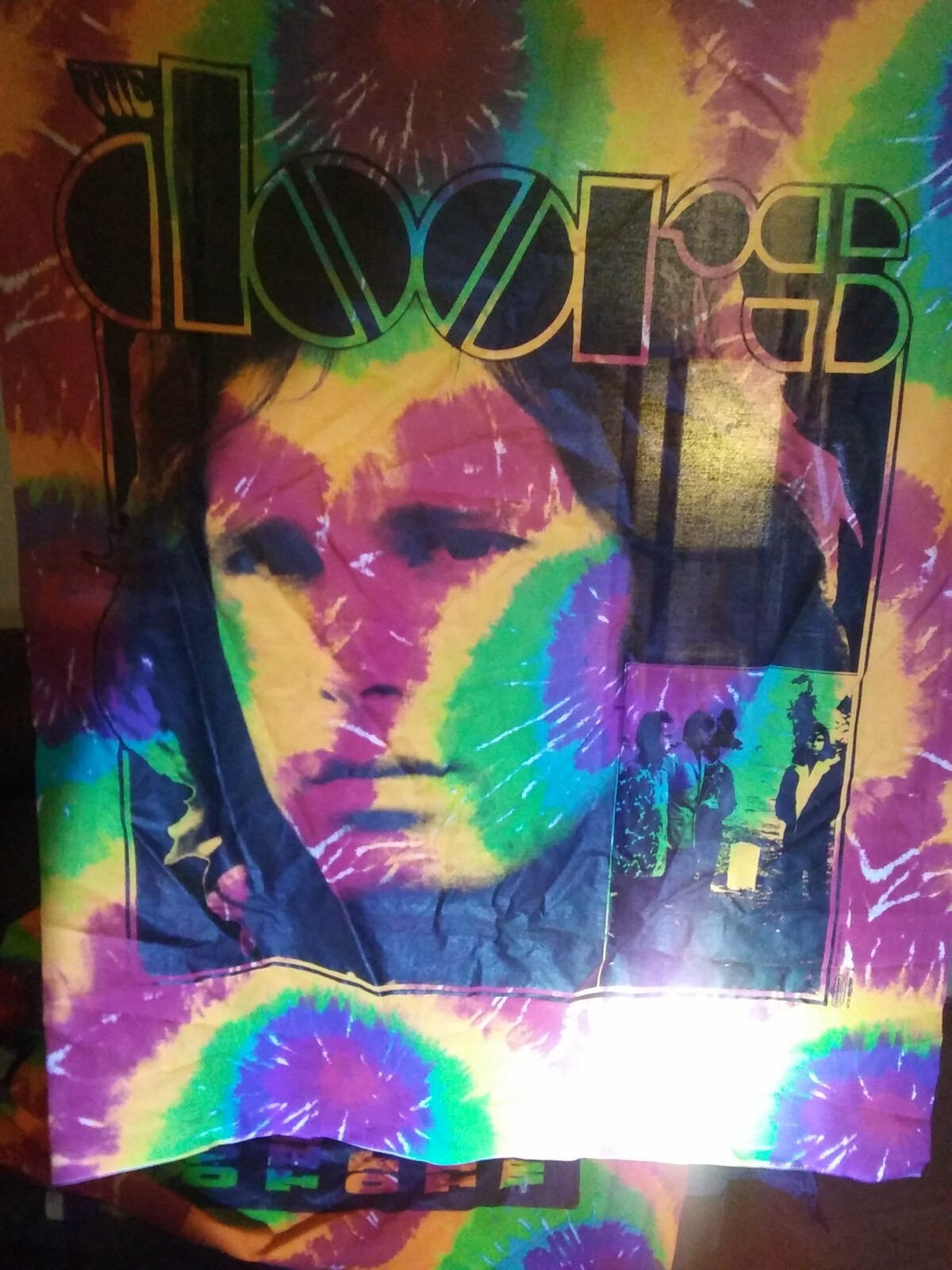 Jim Morrison /The Doors tie dye banner