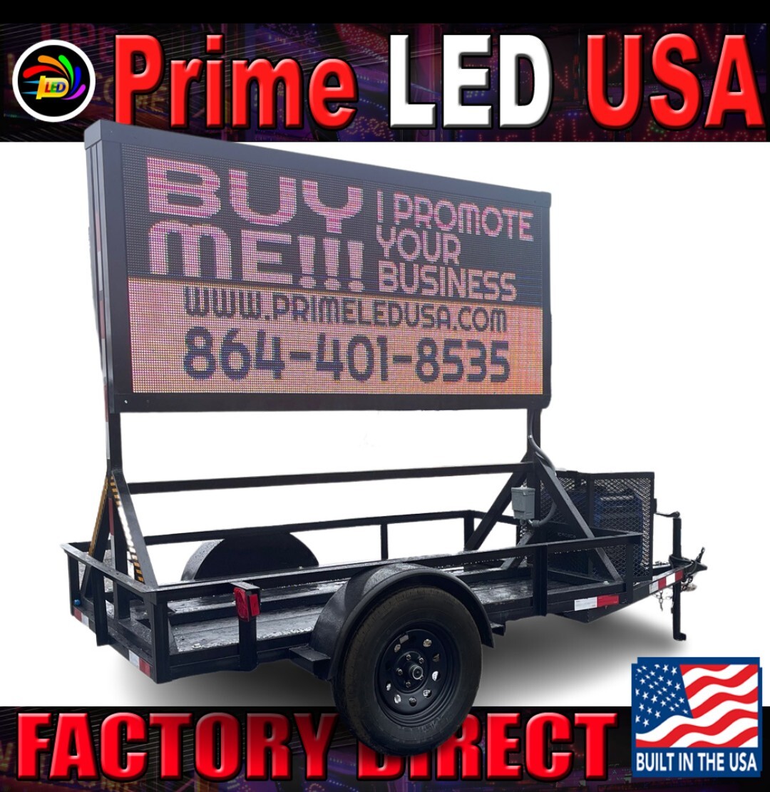 LED Sign P10 SMD FULL COLOR INDOOR/OUTDOOR WIFI LED (25.25″ x 25.25″) Custom