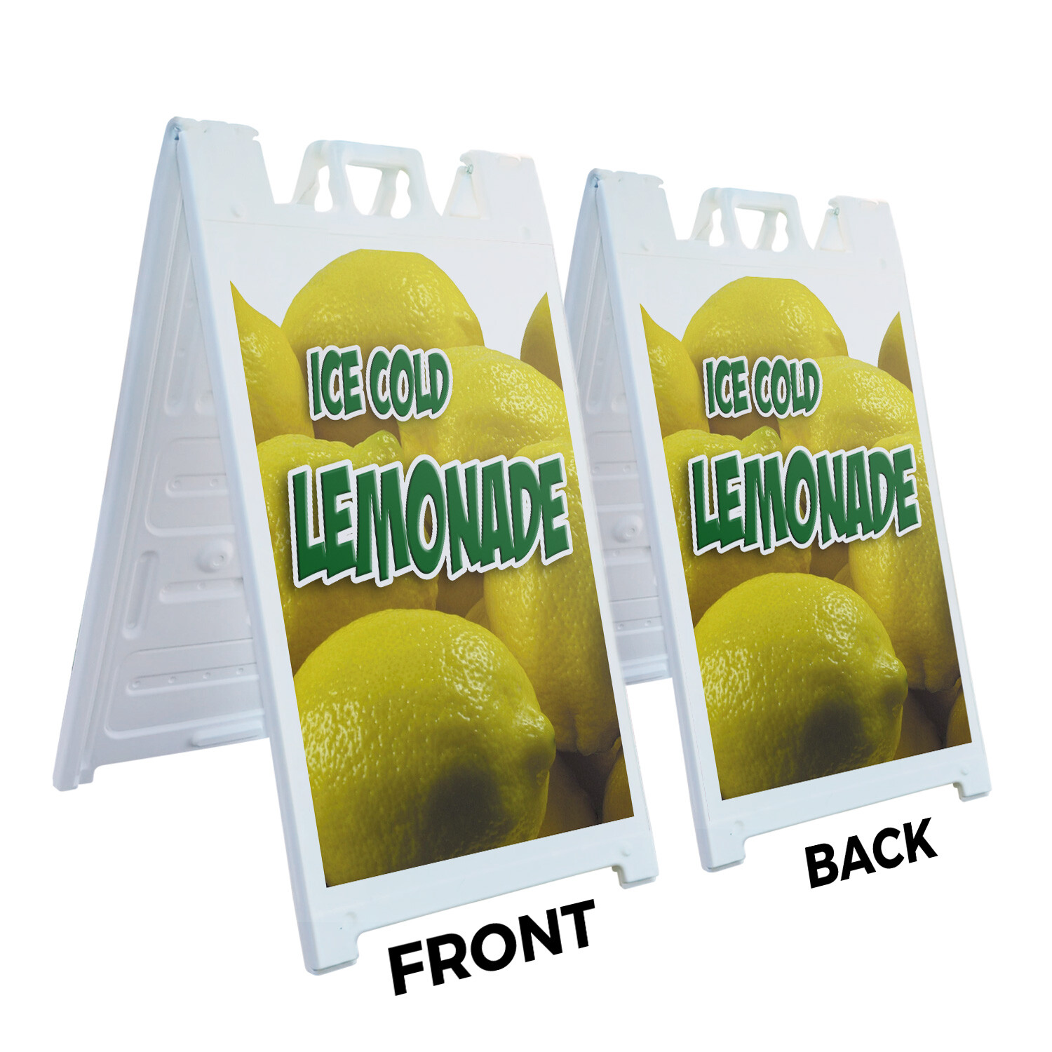A-frame Sidewalk Lemonade1 24″ x 36″ Double Sided A-Frame Sidewalk Sign