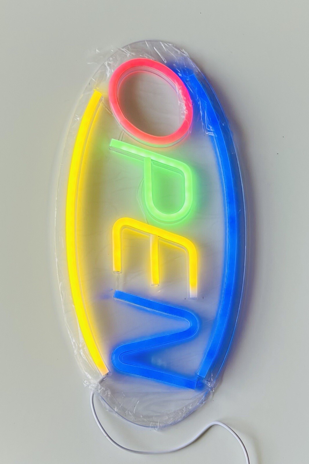 one OPEN Business Sign Neon Sign Colorful LED Store Shop Advertising Sign Light
